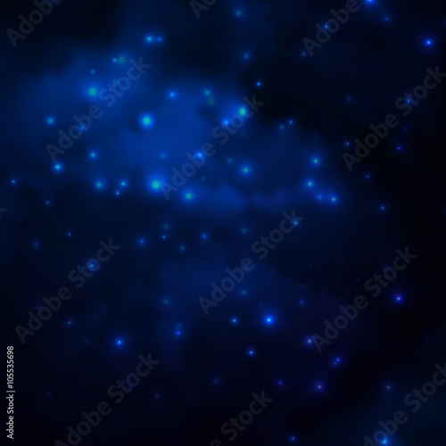 Abstract background is a space with stars 