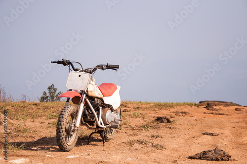 Mini enduro motorcycle
