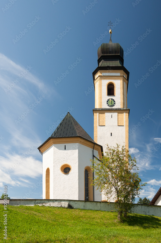 Dorfkirche in Petersthal im Allgäu