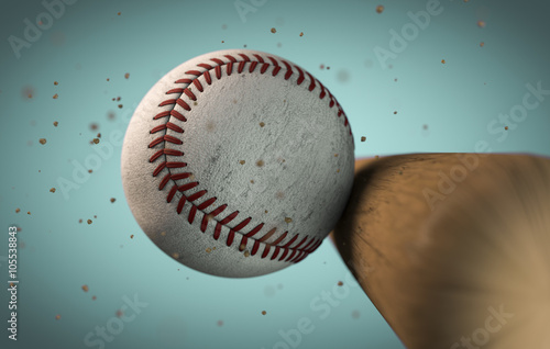 Baseball and bat