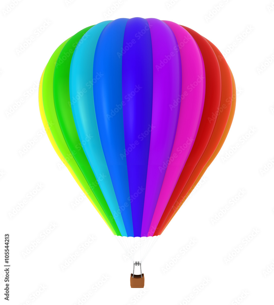 Naklejka premium Hot Air Balloon