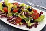 Salad with radicchio.