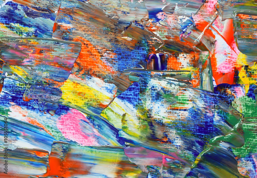 Background of artist palette.