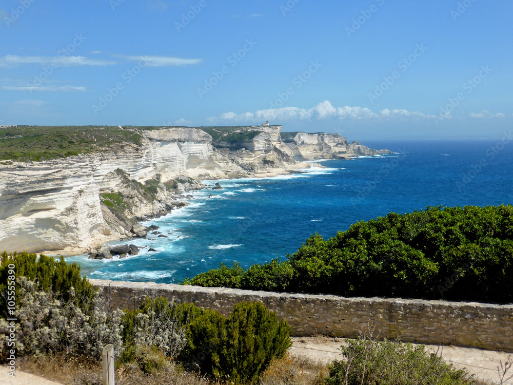 Corsica Bonifacio - beautiful coast

