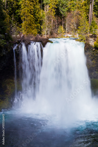 Koosah Falls on the McKenzie River in Oregon