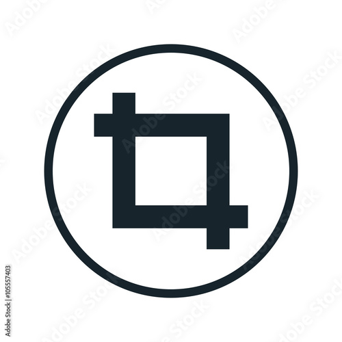 crop tool icon