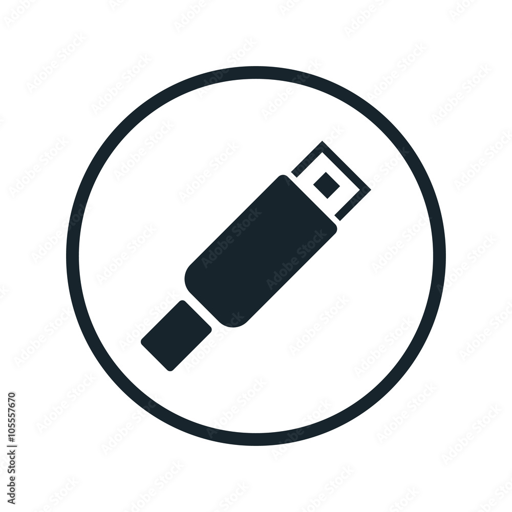 usb wire icon
