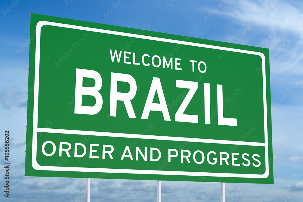 Welcome to Brazil concept Welcome to Brazil concept