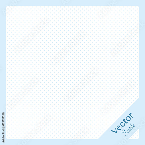Tessuto pois azzurro