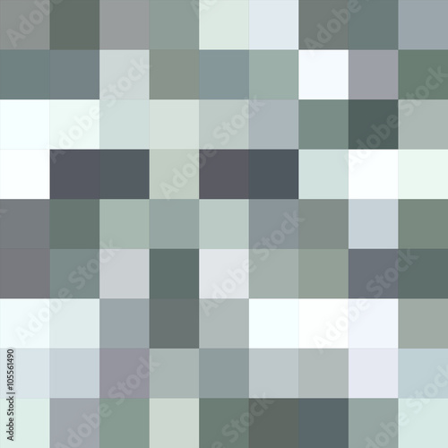 Grey abstract square mosaic background