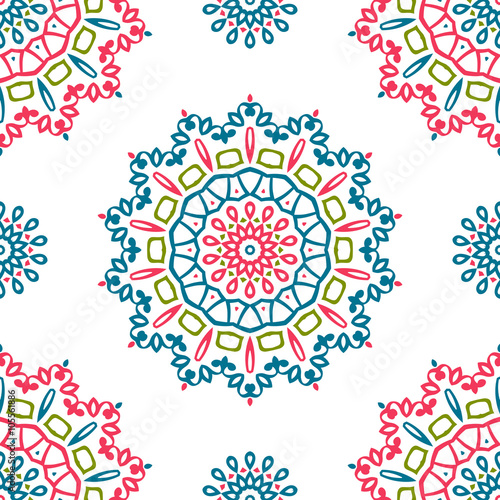 Vintage universal different seamless eastern patterns (tiling). Endless texture can be used for wallpaper, pattern fill, web page background, surface textures clothes. Retro geometric ornament.