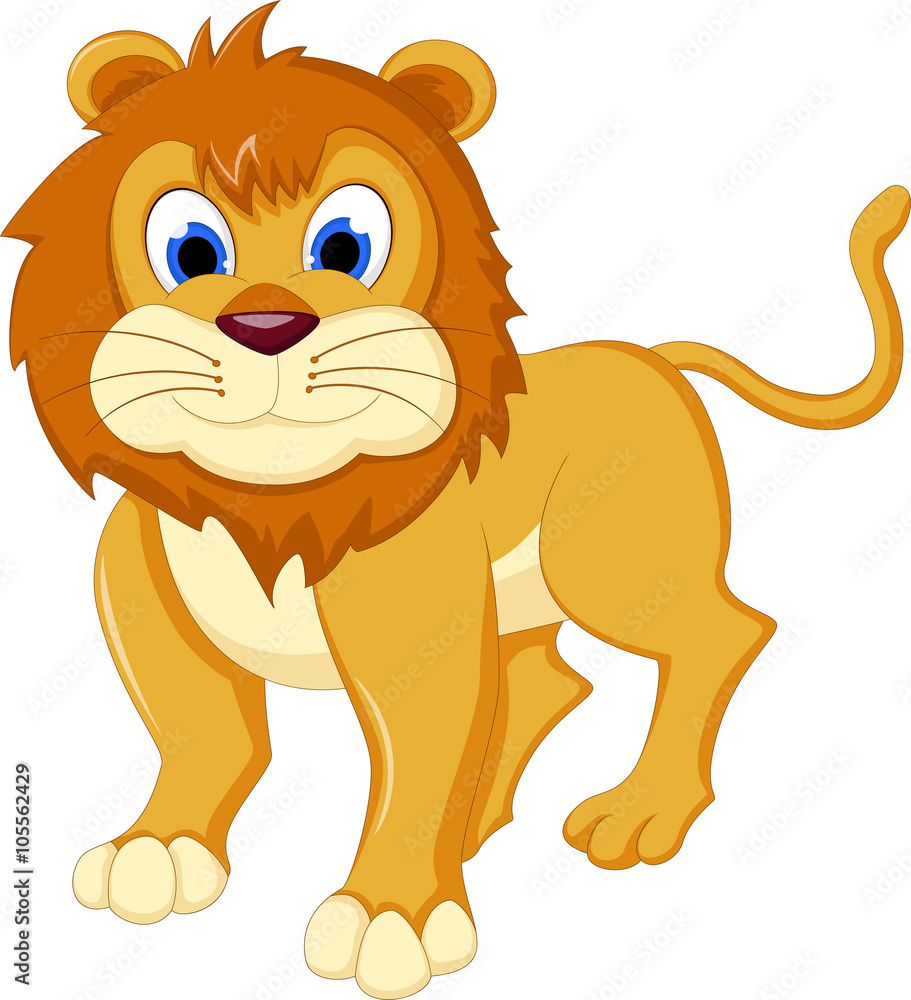 lion cartoon lion cartoon