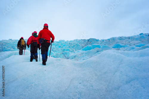 Foto Glacier expedition In Alaskan icefield