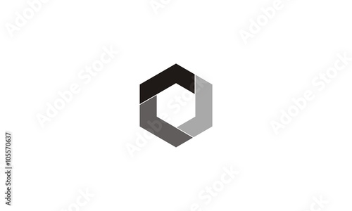 Hexagon Logo Stock Images