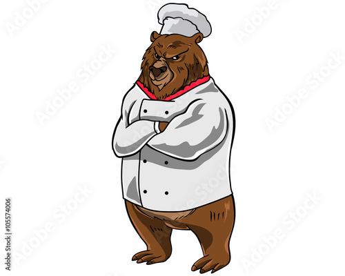 Bear Character - Chef