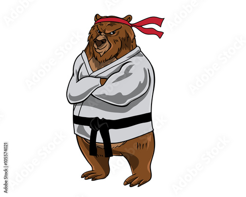 Bear Character - Sensei