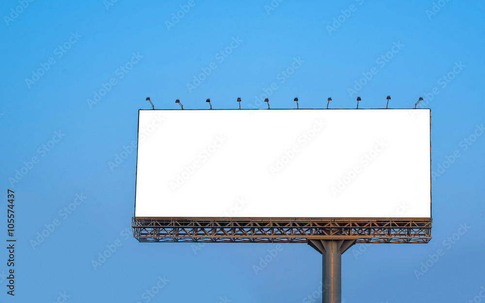 Obraz premium Blank billboard for new advertisement