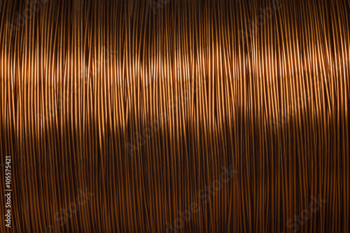 copper wire spool texture metal