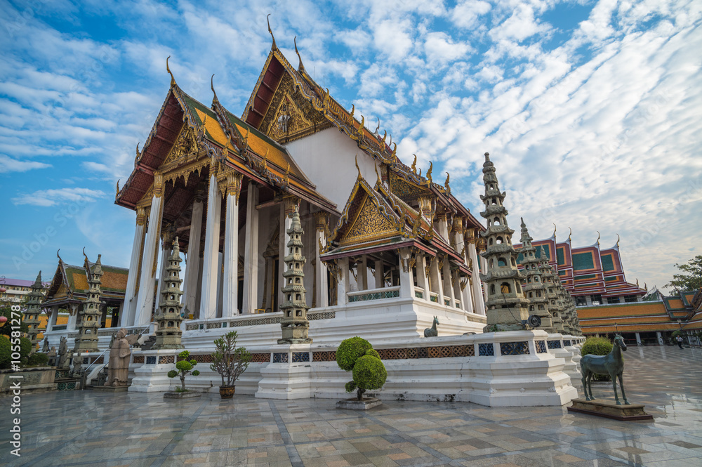 Wat Suthat temple in Bangkok, Thailand