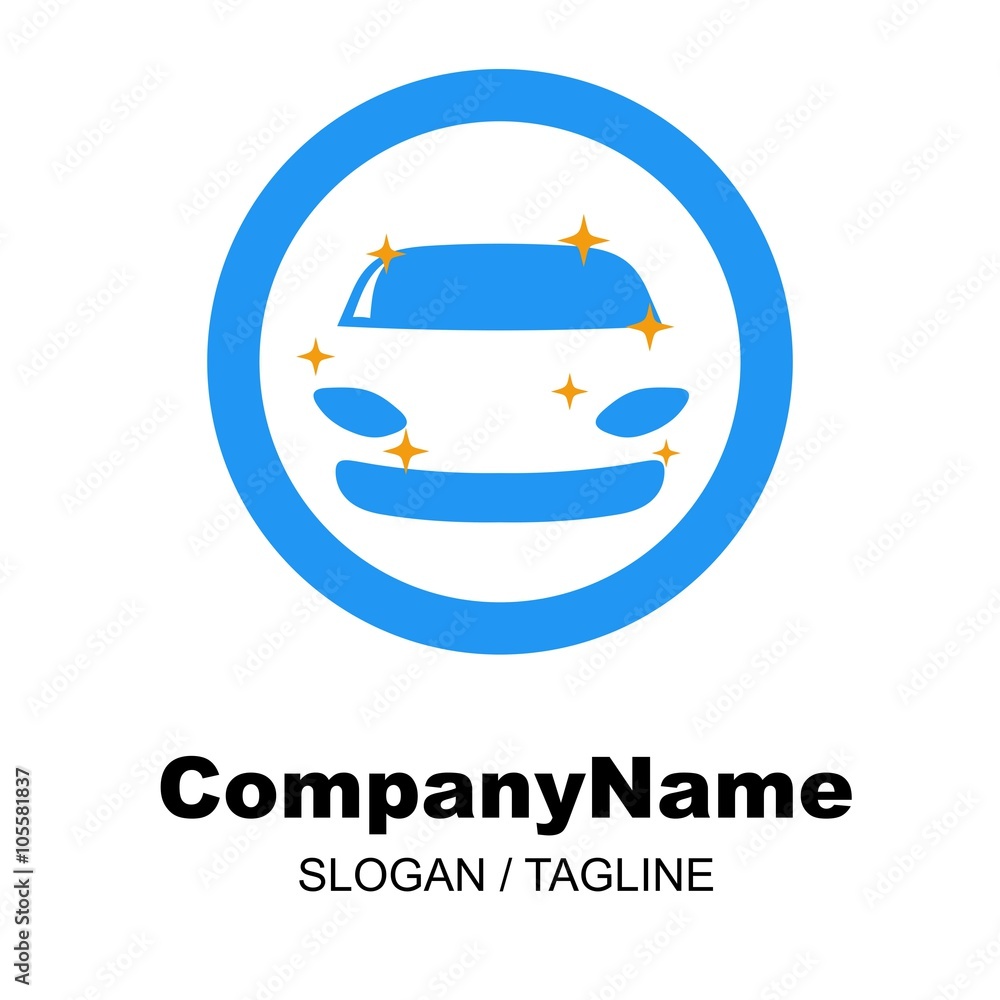 Car Wash logo icon Vector Car Wash logo icon Vector