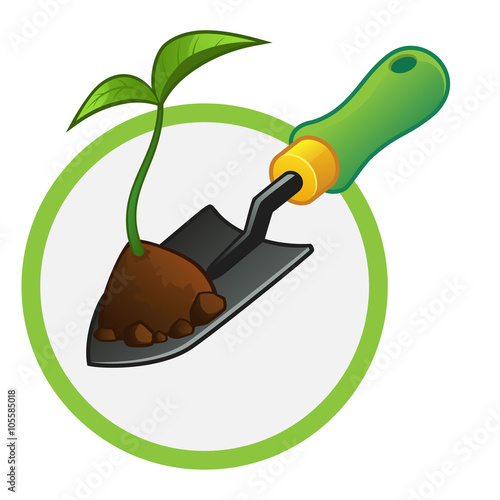 Pala pequeña para jardinería