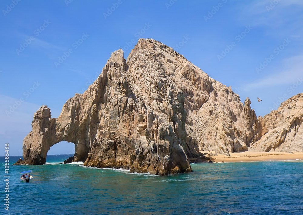 Cabo San Lucas Arch (El Arco) and Lovers beach