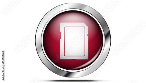 Picto carte SD rouge
