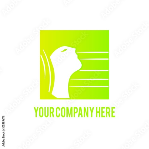 salon & barbershop logo icon Vector