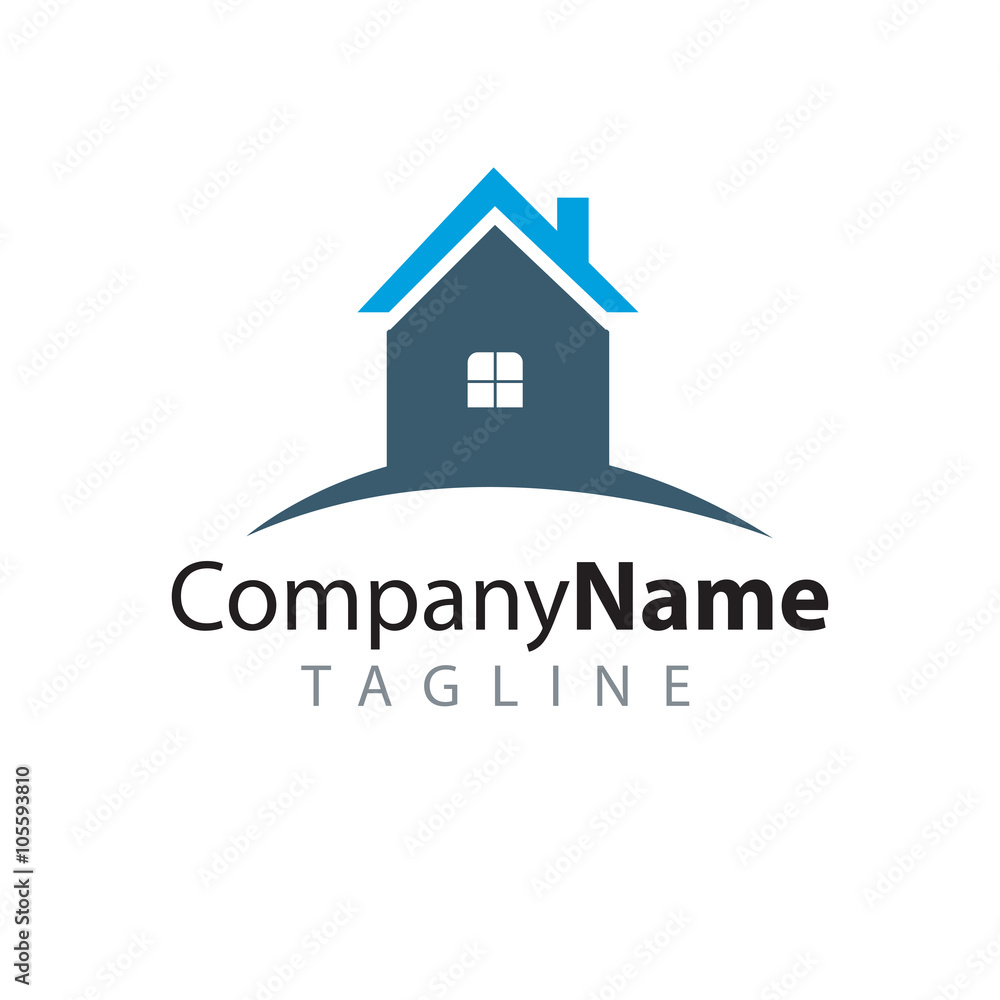 Property Real Estate logo icon vector