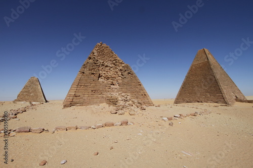 Pyramids near Karima  Sudan