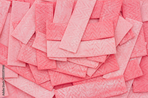 Pink Bubble Gum Background photo