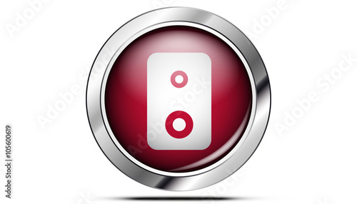 Picto enceinte rouge