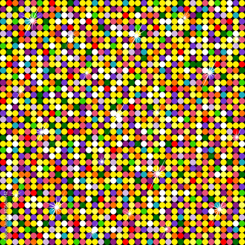 Colorful dotted background 
