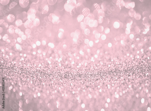 silver and pink bokeh glitter abstract background