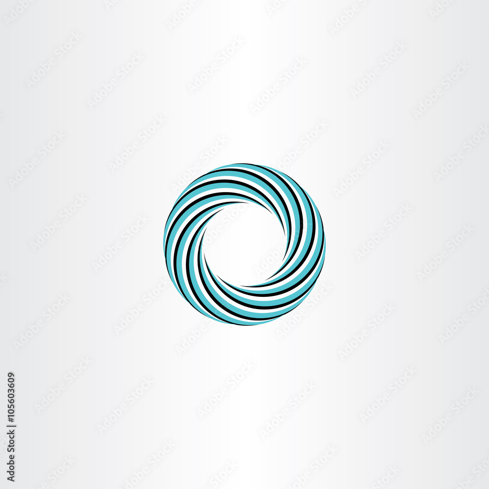 circle abstract icon logo vector sign rotation circle abstract icon logo vector sign rotation