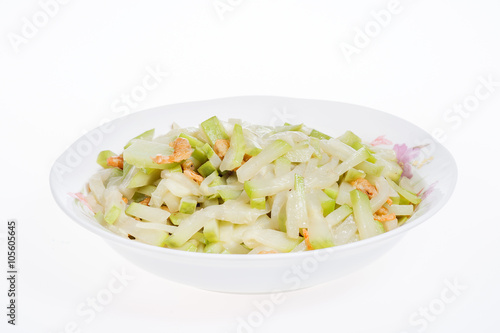 fried lagenaria sicerariae(bottle gourd)