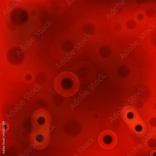 Scientific background with cells. Dna research, biology, science