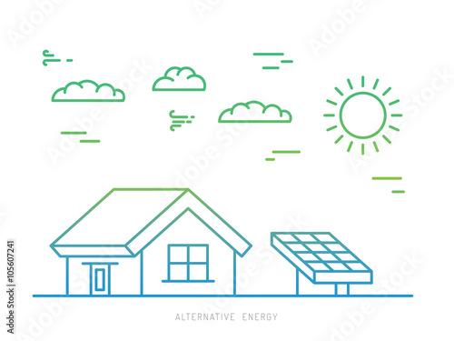Solar panels concept