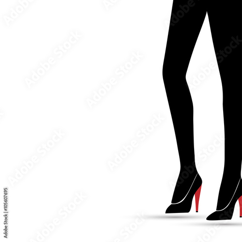 Sexy legs high heels
