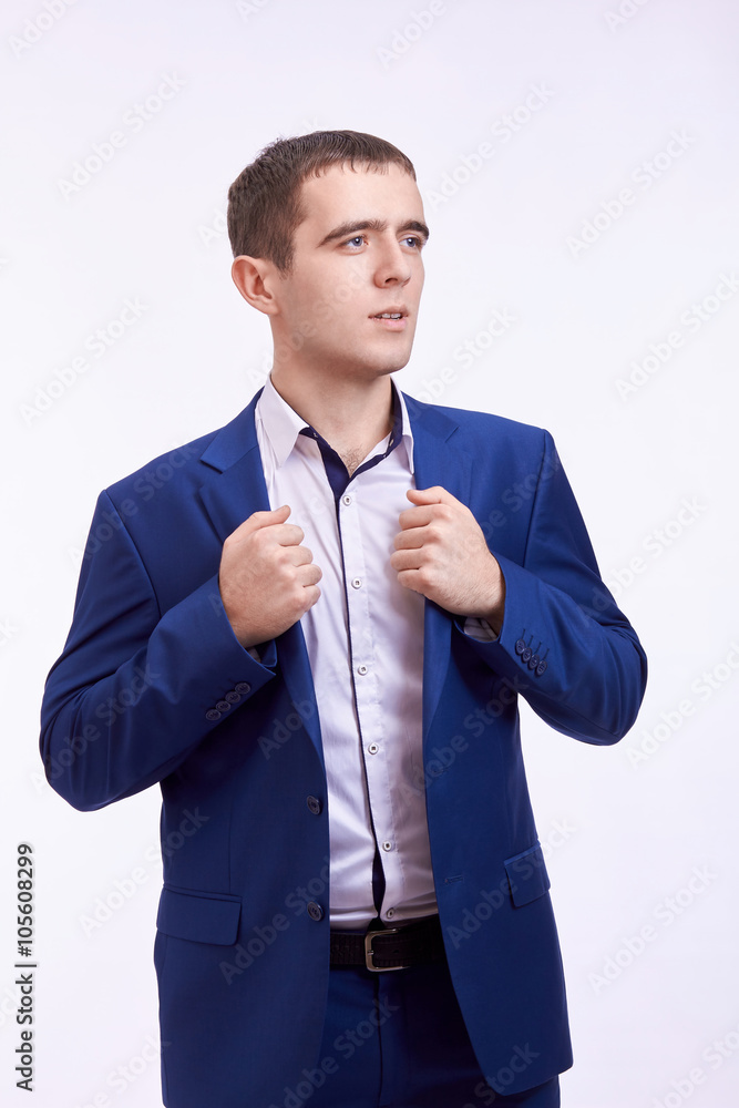 Young smilling man Young smilling man