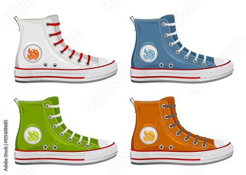 Sneakers set