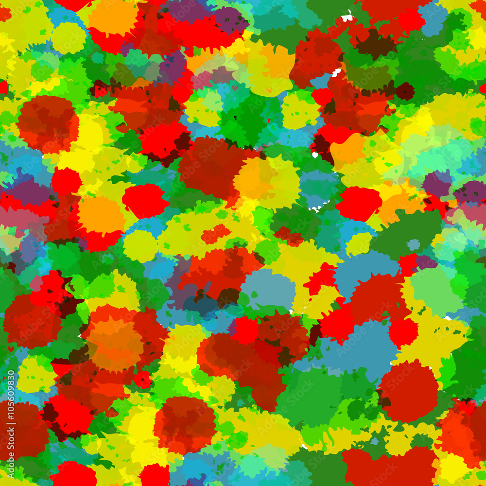 Watercolor abstract geometric background with triangles. Hipster seamless pattern. Allover grunge print. Kaleidoscope seamless pattern.