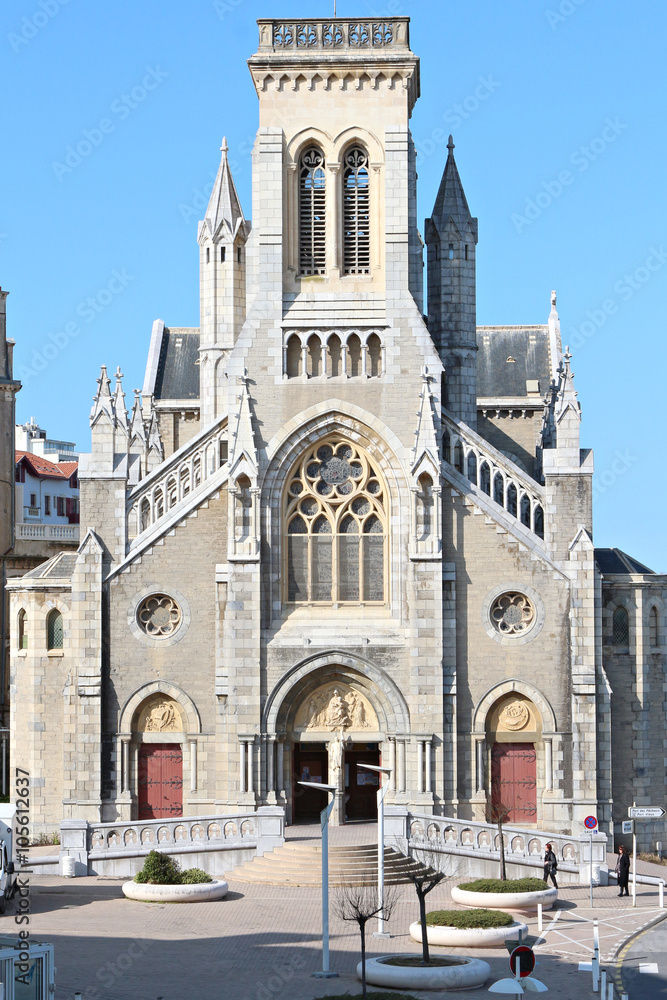 Church St. Eugenie in Biarritz