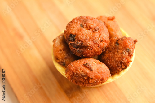 vegetable cutlets in bowl, stater concept