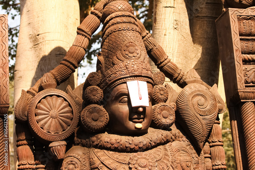 Wooden Idol of Lord Venkateswara, Tirupati Balaji
