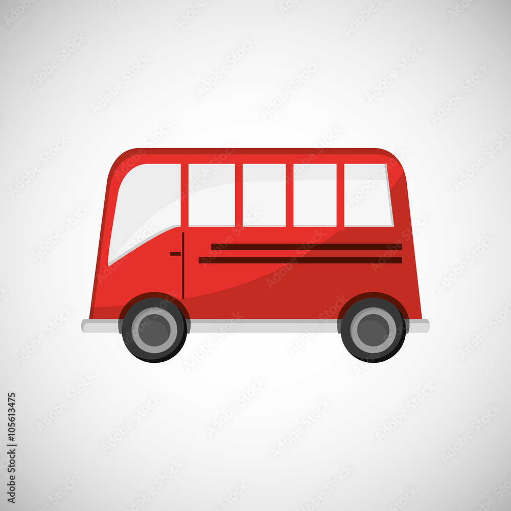 Transportation icon design