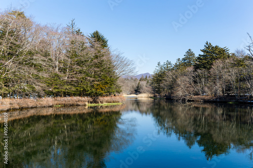 Fototapeta Naklejka Na Ścianę i Meble -  Lake in karuizawa