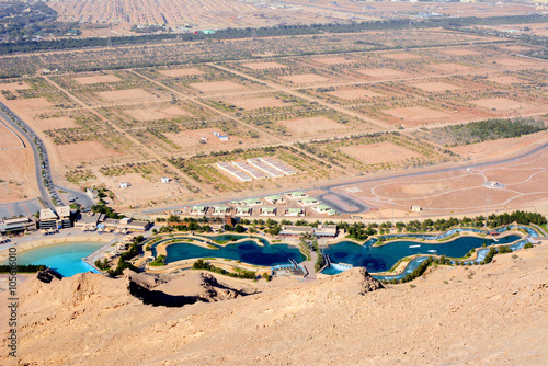 Green Mubazzarah rezort, Wadi adventure. Al Ain. photo