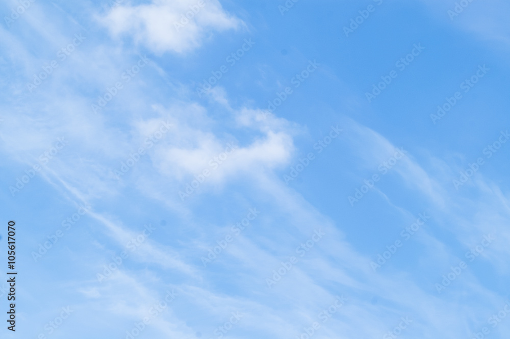 blue sky with different clouds on it blue sky with different clouds on it