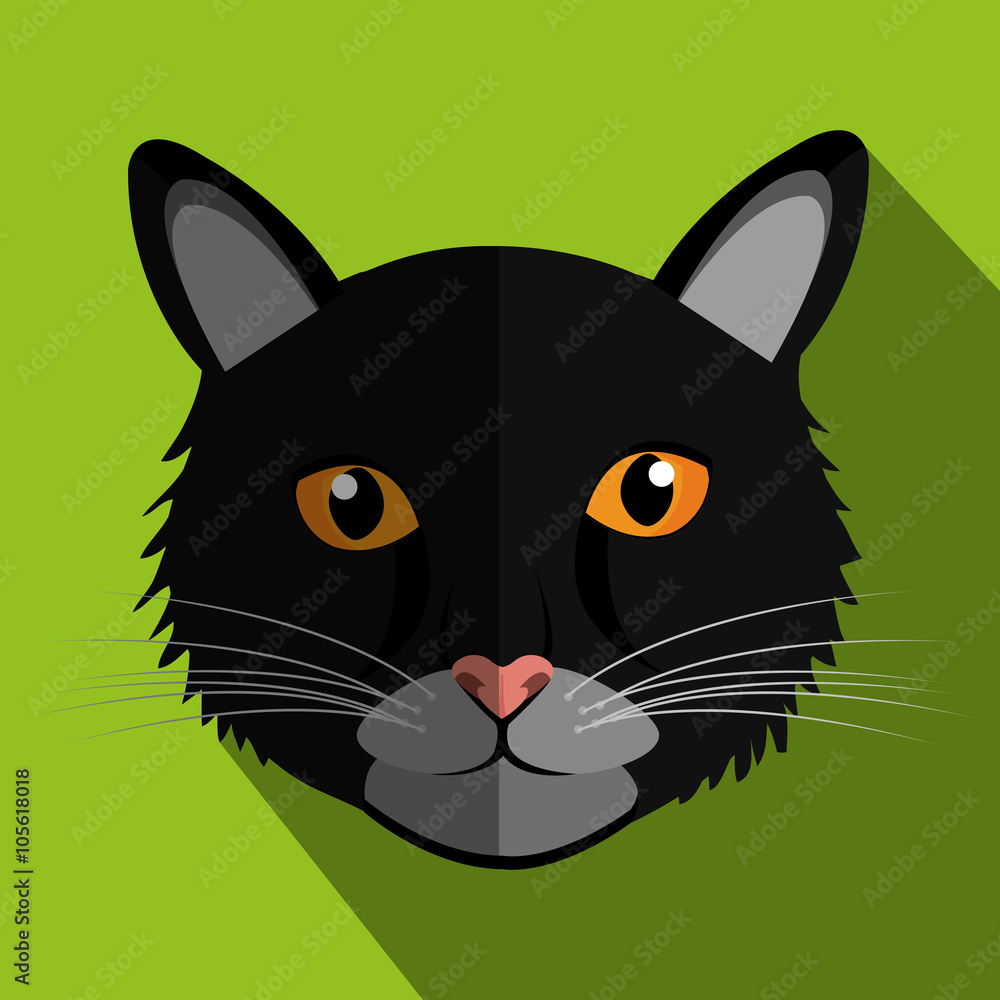 Fototapeta premium cute cat design 